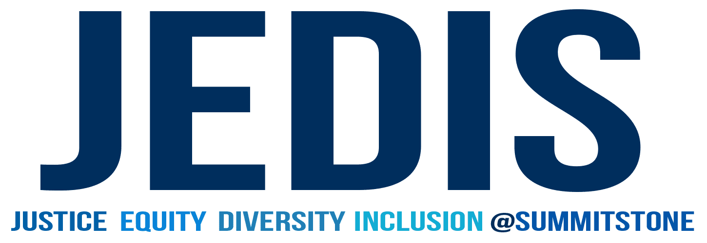 JEDIS_FINAL-Blue-Letters JEDIS - Justice, Equity, Diversity and Inclusion at SummitStone